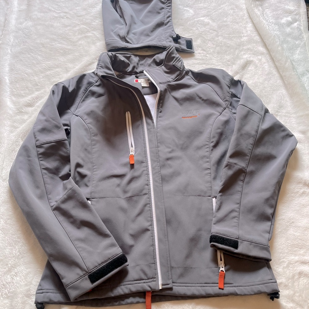 Clique Medium Softshell Hooded Removable - Full Z… - image 1